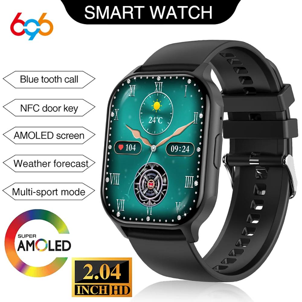 AMOLED HD ũ  ȭ Ʈ ġ,  ƮϽ ɹڼ, NFC   Ʈġ, , 2.04 ġ, 2024 ǰ